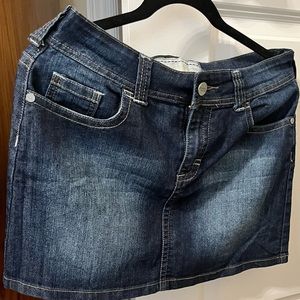 Crafted Industrial Cotton Mini Skirt Size 6